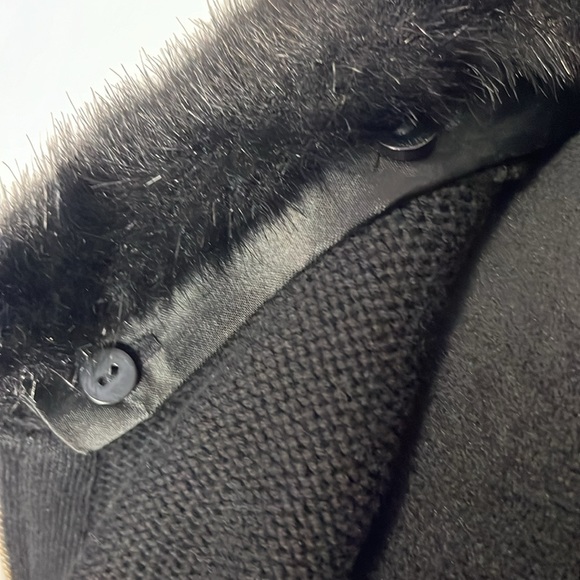 Style & Co. NWOT Macy’s L 100% Cotton detachable collar faux fur - Picture 6 of 7